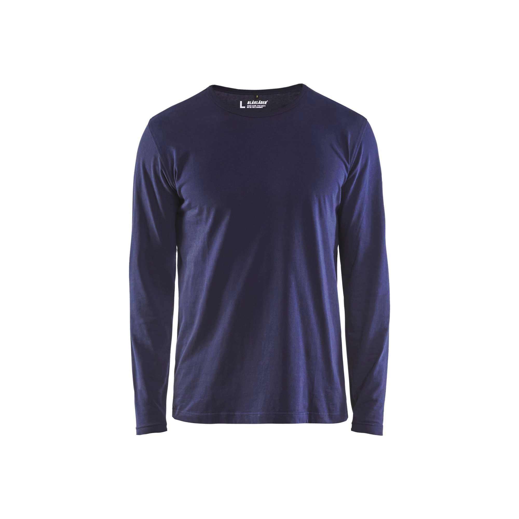 BLAKLADER 35001042 T SHIRT LONG SLEEVED Long Sleeve Work T-Shirt MEN - 100% Cotton